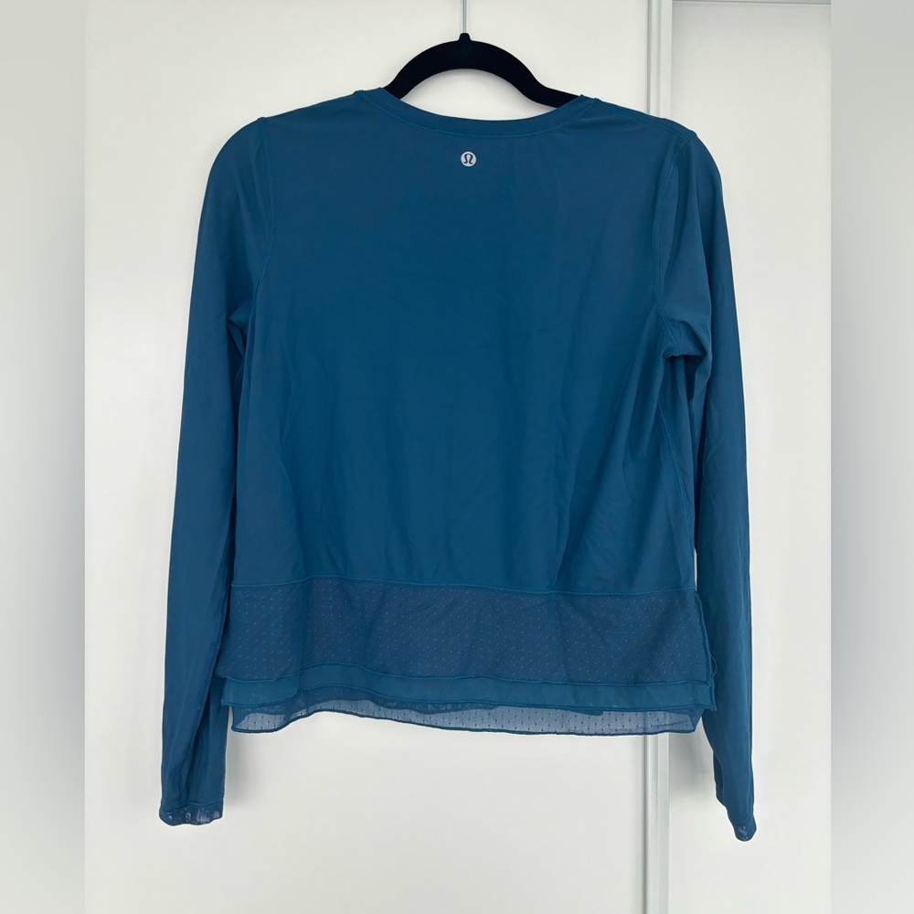 Lululemon Mesh Detail Top